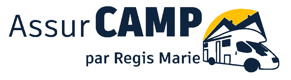 Logo AssurCamp, assurance des camping-cars